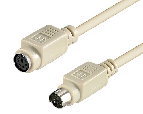Goobay ps2 kabel - 2m, ps/2