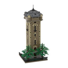 Old water tower modell - tower,