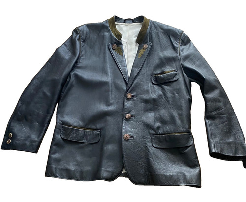 Herren lederjacke lederjanker - herren,