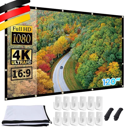 120 beamer leinwand - 120",