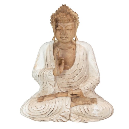 Figur buddha massiv skulptur - buddha,