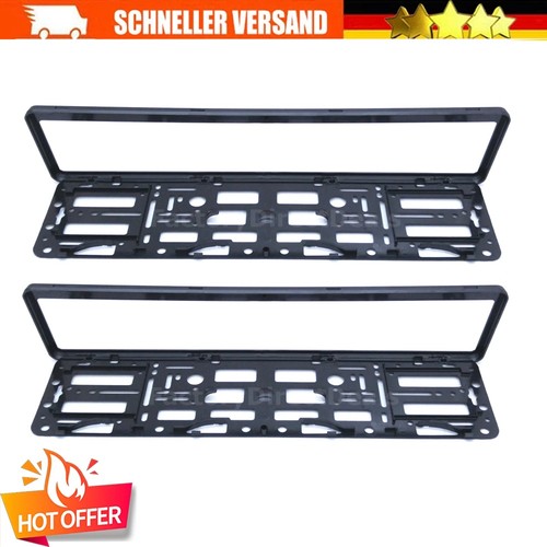 Kennzeichenhalter dark - 2, |dark