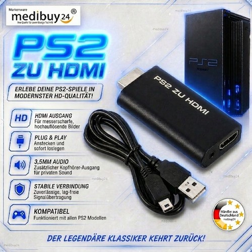 Ps2 auf hdmi - ps2, zu