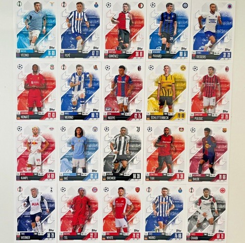Topps match attax karten 25 - match,