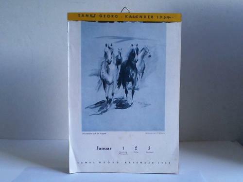 Sankt georg kalender 1959 - sankt, georg-kalender