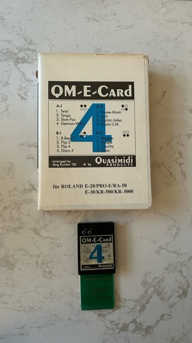 Quasimidi card 4 - quasimidi, qm-e-card