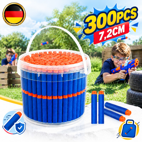 Softpfeile 300 stück 2cm - softpfeile, 7,2cm