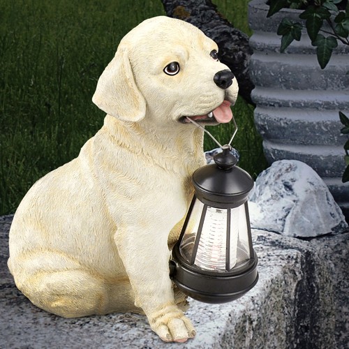 Solarleuchte hund solarlampe - solarleuchte,