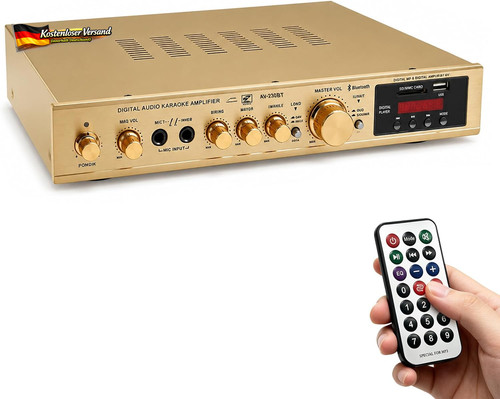 Stereo verstärker - hi-fi,