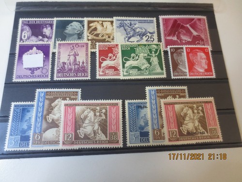 Briefmarken jahrgang 1942 - briefmarken,