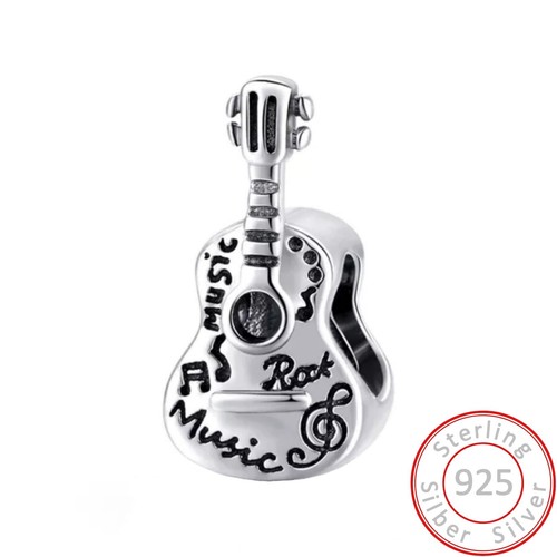 Charms anhänger gitarre - anhänger, musik