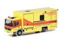 Herpa atego koffer lkw - atego, koffer-lkw