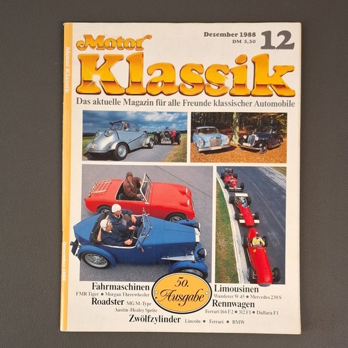 Motor klassik 1988 fmr - motor, 12/1988,fmr