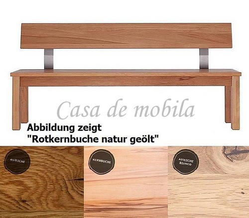 Massivholz sitzbank mit - massivholz,