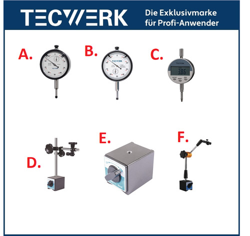Tecwerk messuhr din878 - tecwerk,