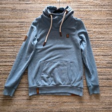 Naketano size hoodie blue - s,