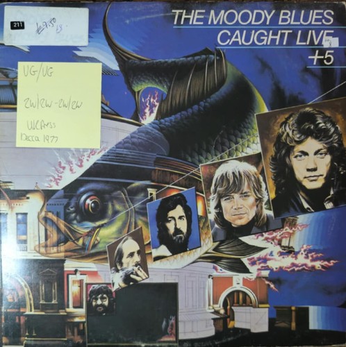 The moody blues caught live - moody,