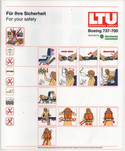 Safety card ltu operated - ltu, /