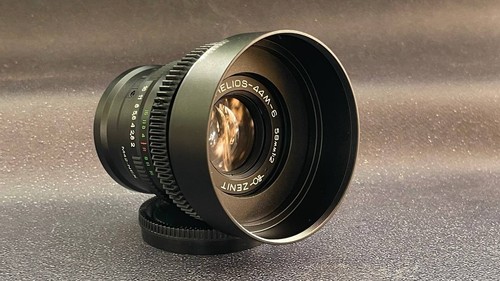 Helios 44m 58mm cine mod - 44m-6, 2/58mm