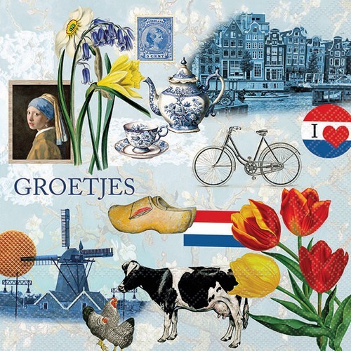Servietten greetins from - servietten,