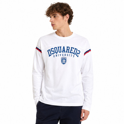 Dsquared2 heren shirt wit - t-shirt,