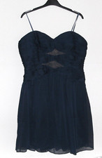 Kleid Corsagenkleid Dunkelblau