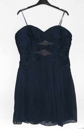 Kleid corsagenkleid dunkelblau - kleid,