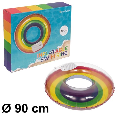 Pride schwimmring regenbogen - pride,