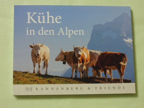 Postkartenbuch kühe den - 1x,