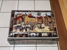 Große Nürnberger Keksdose Blechdose Vintage Weihnachten Festtage Gebäck