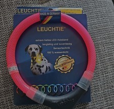 Leuchthalsband LEUCHTIE Easy Charge für Hunde - USB LED Halsband