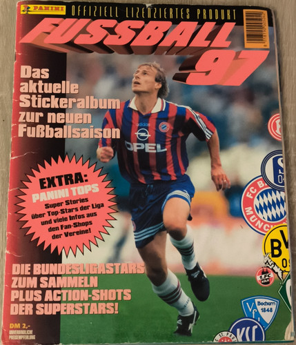 Panini sammelalbum fussball - fussball, 97