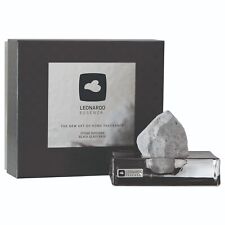 Leonardo Essenza Stone Diffuser Keramikstein Diffuser auf Glassockel Schwarz