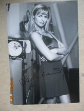 Original-Autogramm Saskia Valencia, Grossformat