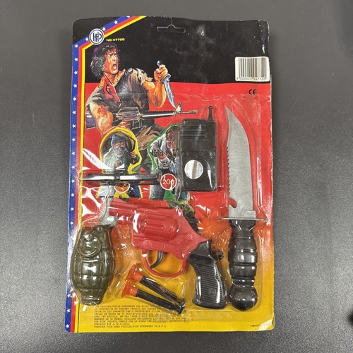 Rambo spielzeug action set - action,
