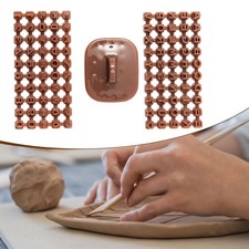 Ton Buchstabenstempel, Keramik