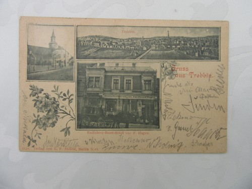 Ansichtskarte trebbin - ansichtskarte,