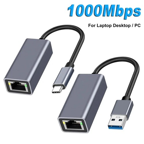 Usb ethernet adapter - usb-c,