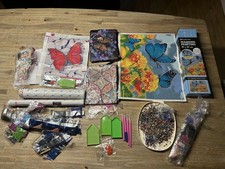 Diamond Painting Konvolut 4 Bilder , Taschen, Steine, Hobbyaufgabe