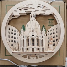 Ratags Fensterbild Frauenkirche