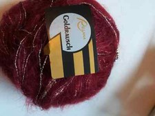 50 g Rellana Goldrausch Weinrot Wollpaket