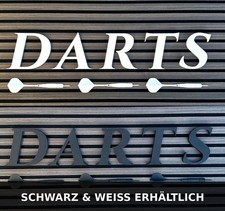 DARTS Schriftzug mit 3D