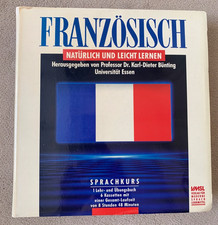Französisch Sprachkurs "Natürlich und leicht lernen"Prof. Bünting Buch und 6 MCs