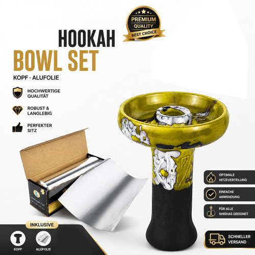 Shisha tabakkopf set - set, mit