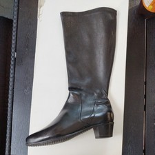 Damen Stiefel Leder sexy Mega