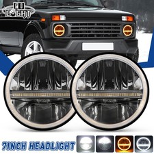 E-Geprüft 7'' Rund LED Front