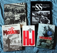 Bücherkonvolut 5 Bücher Militaria 2.Weltkrieg Moskau Deutsche Reich