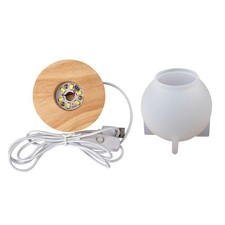  1 Set stilvolle DIY -Kugel -Lampe schöne DIY -Kugel -Lampe Premium LED