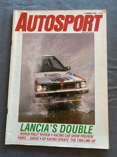 Autosport magazine 1989 - autosport,