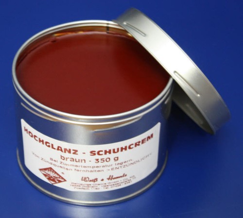 350g schuhcreme braun - 350g, schuhe